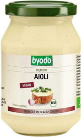 Vegansk aioli-majones uten gluten ØKO 250 ml BYODO